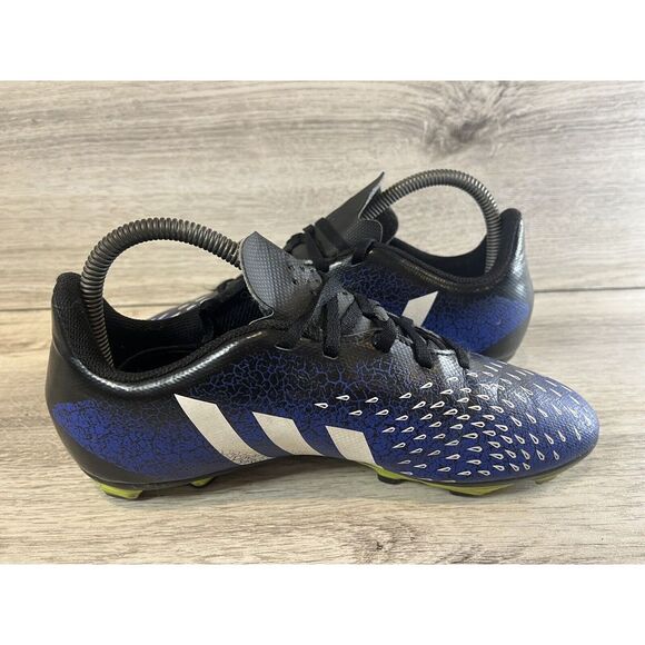 Adidas Cleats Youth US 5.5 Blue Lace Freak.4 Soccer Running Low Top FY0626 - Picture 7 of 9
